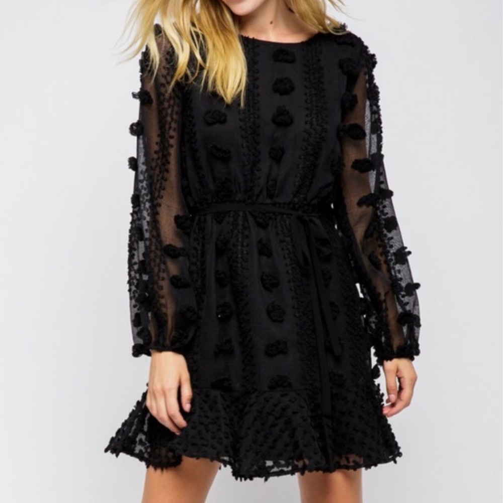 Black Longsleeved Dress